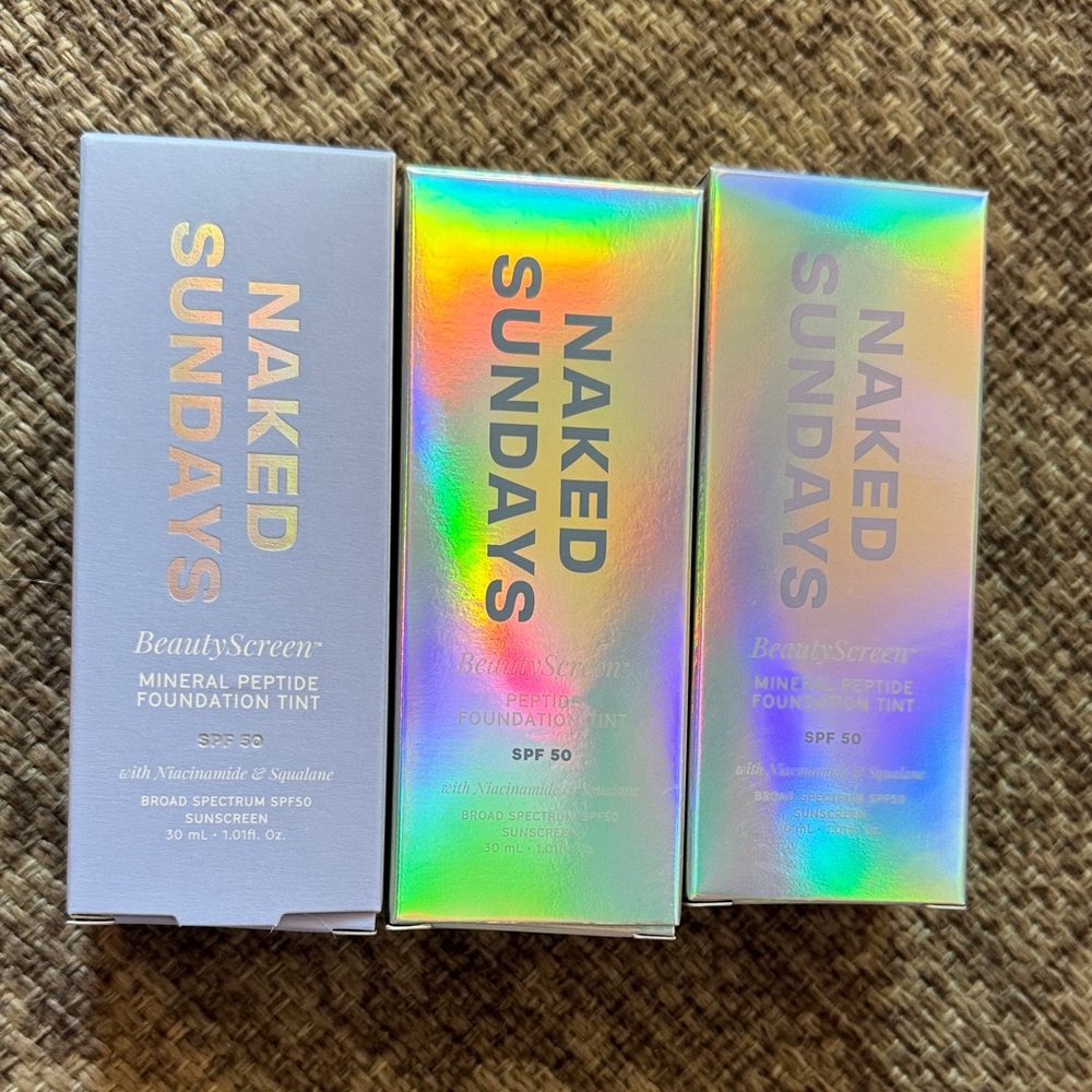 sundays Mineral Peptide Foundation Tint SPF 50 - Iridescent